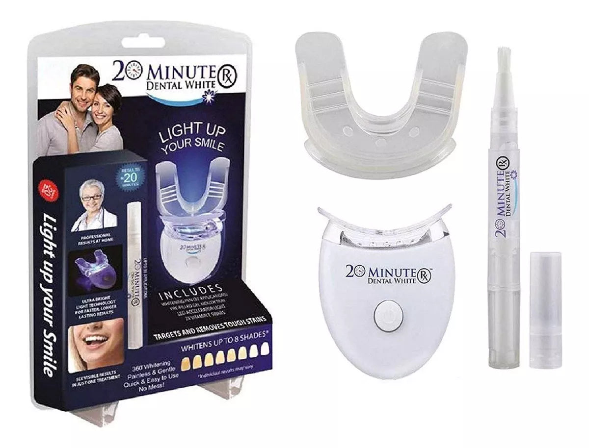 kit blanqueador dental con luz LED